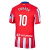 Officiële Voetbalshirt Atlético Madrid Correa 10 Thuis 2024-25 - Heren